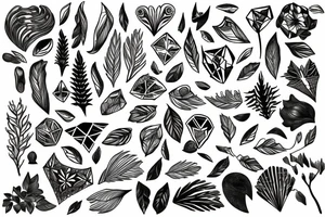 Nature Sternum tattoo idea