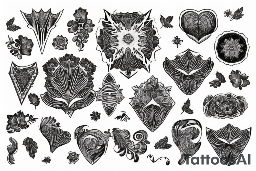 Simple Sternum tattoo idea