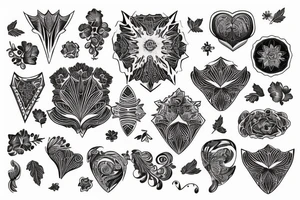 Simple Sternum tattoo idea