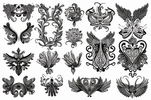 Simple Sternum tattoo idea