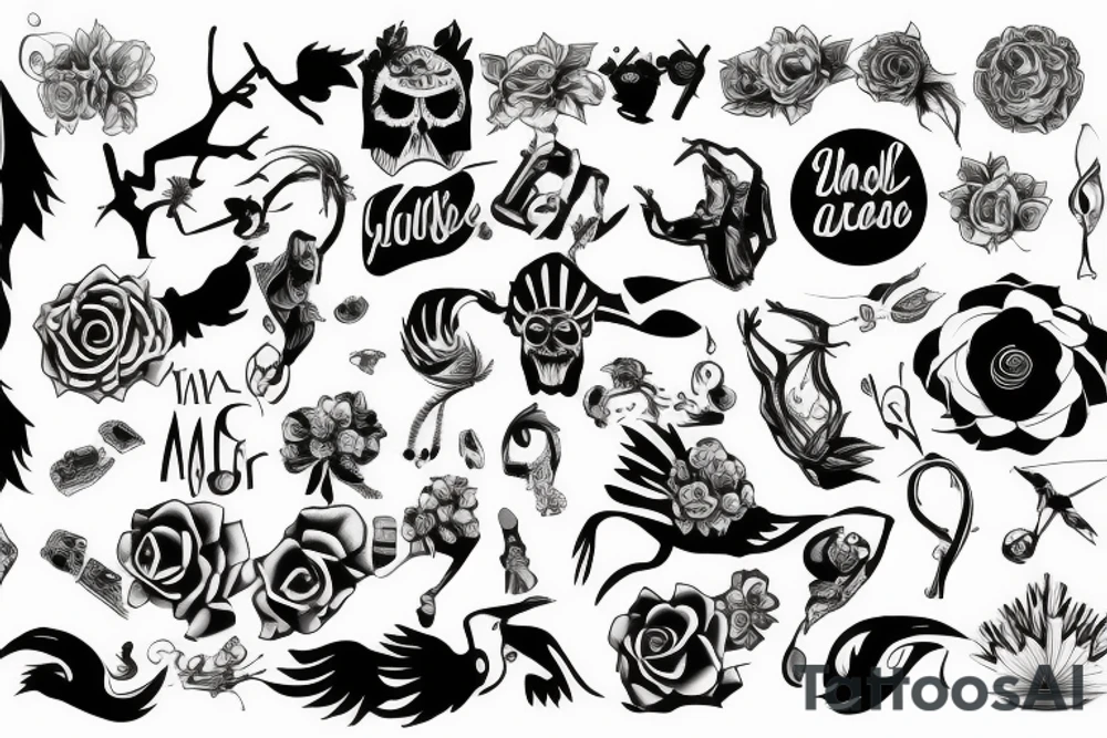 A serious thing tattoo idea