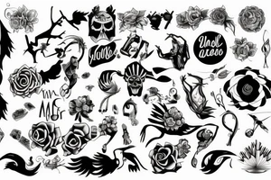 A serious thing tattoo idea