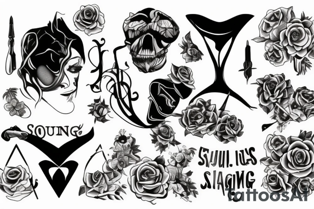 A serious thing tattoo idea