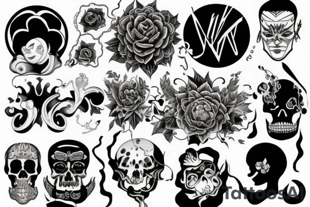 A serious thing tattoo idea