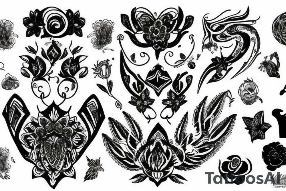 Слон Тайланд tattoo idea