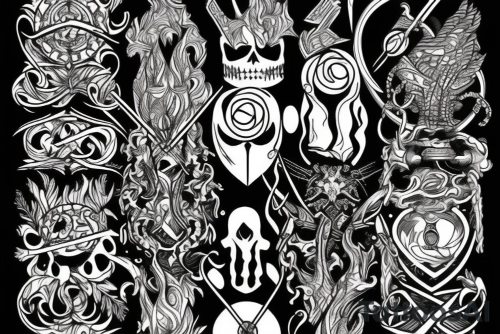 Trident tattoo idea