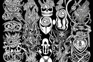 Trident tattoo idea