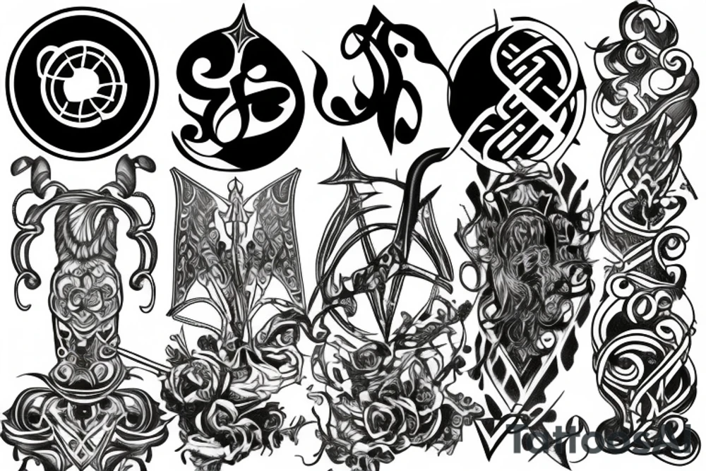 Trident tattoo idea