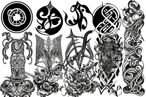 Trident tattoo idea