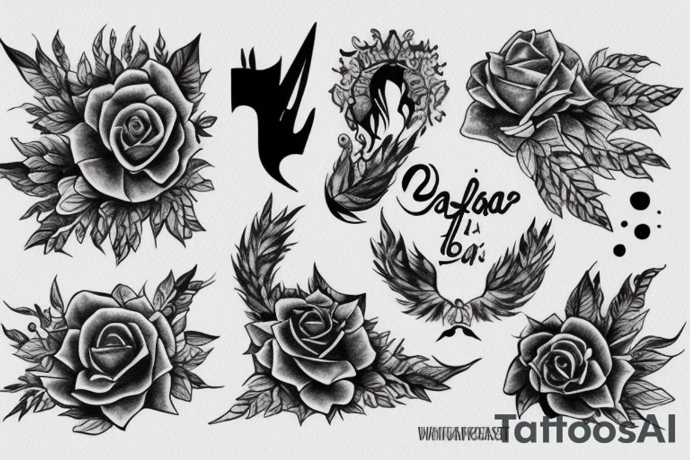 Сакура с птицами tattoo idea