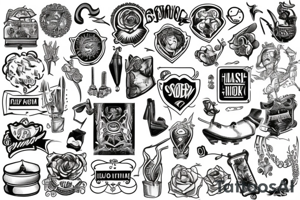 something small but with high idea tattoo idea