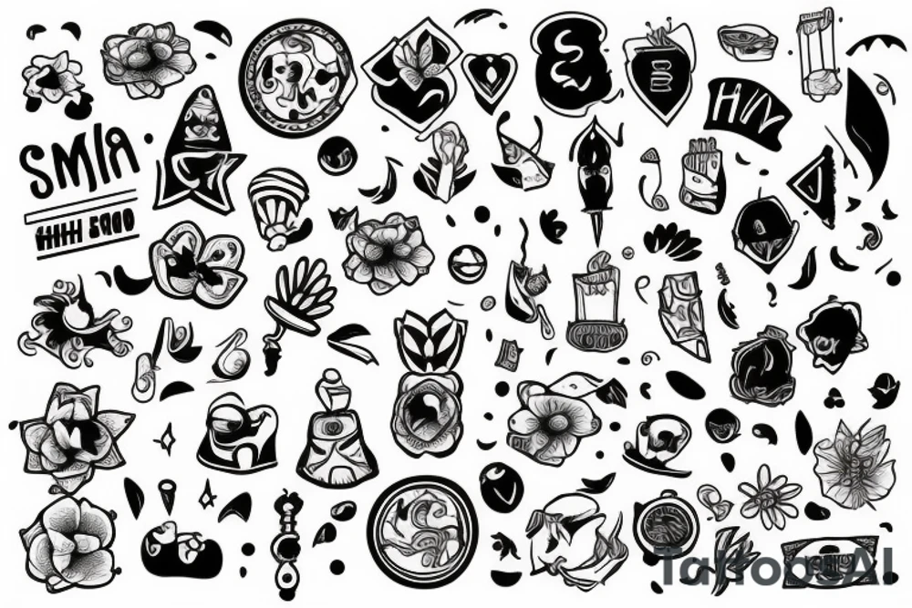 something small but with high idea tattoo idea