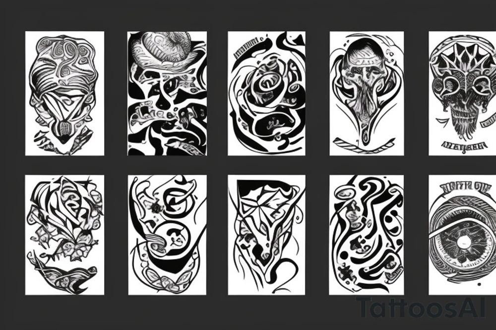 heat over the mind tattoo idea