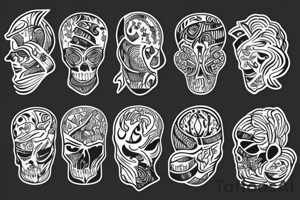 heat over the mind tattoo idea