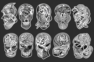 heat over the mind tattoo idea