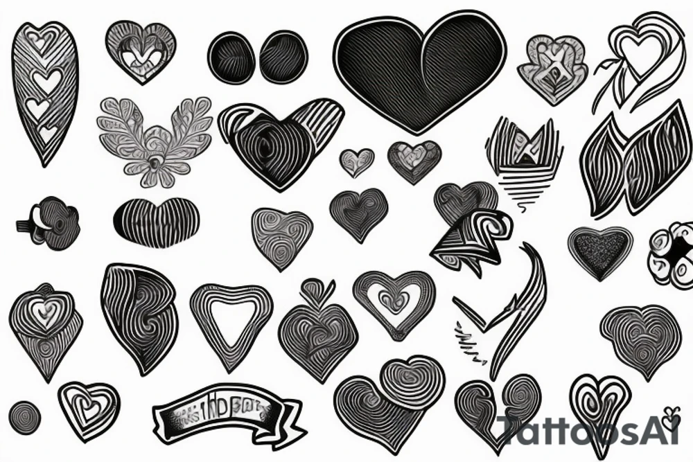 heart over the mind tattoo idea