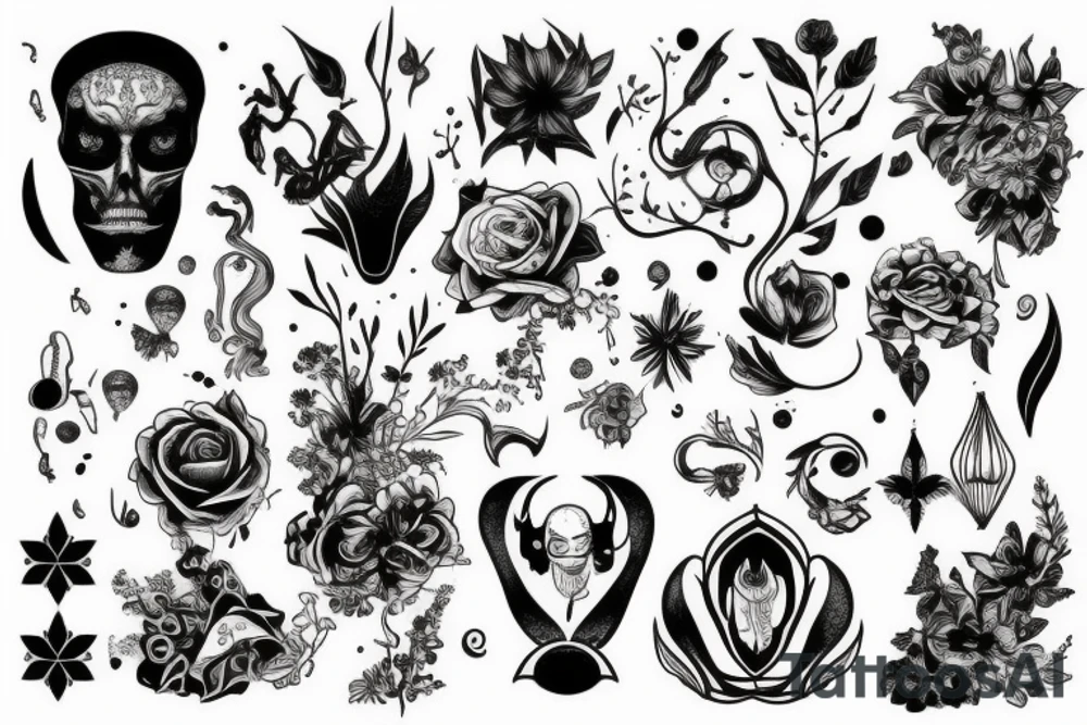 Меч на груди tattoo idea