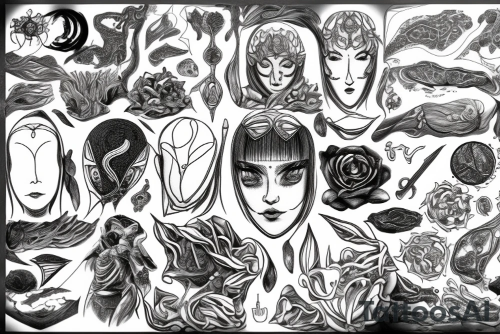 griffith with behelit tattoo idea