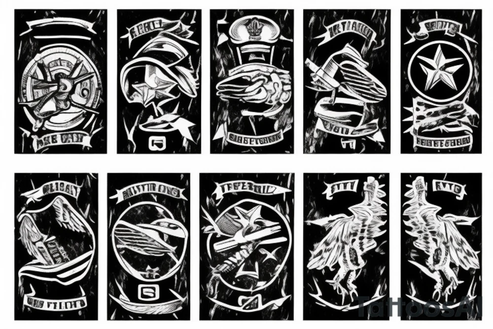 Military fighting position named “Pit 6” tattoo idea Military fighting position named “Pit 6” tattoo idea