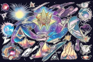 Comet from your name tattoo idea