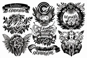 Tatoos with name Victor tattoo idea