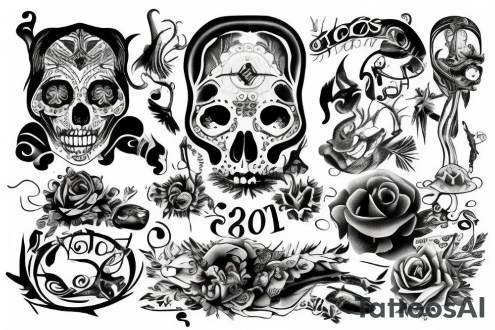 Tatoos with name Victor tattoo idea
