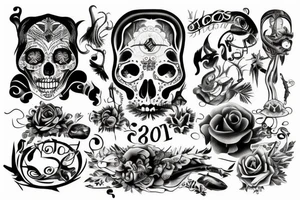 Tatoos with name Victor tattoo idea