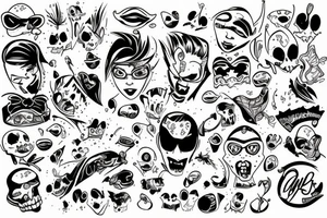 Cherryes tattoo idea