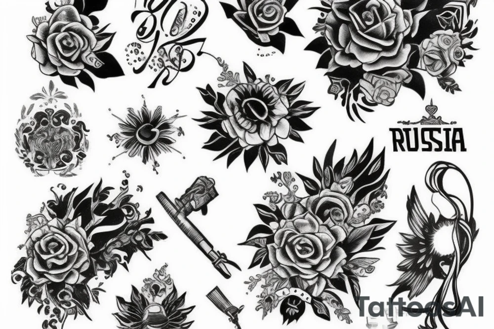 Russia tattoo idea