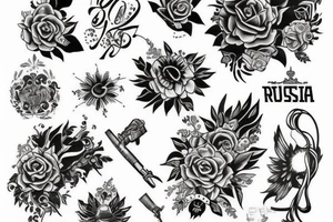 Russia tattoo idea
