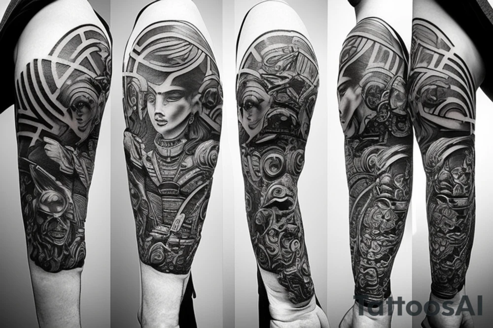 Stoic warrior tattoo idea