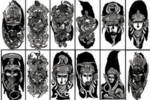 Stoic warrior tattoo idea