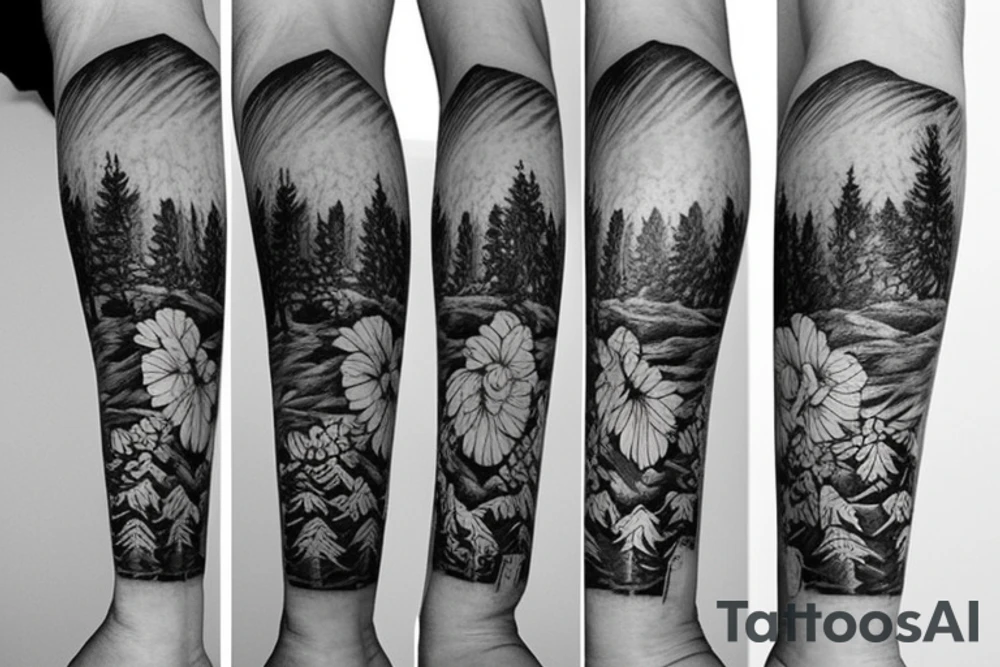Forest&woods tattoo idea