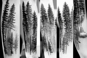 Forest&woods tattoo idea