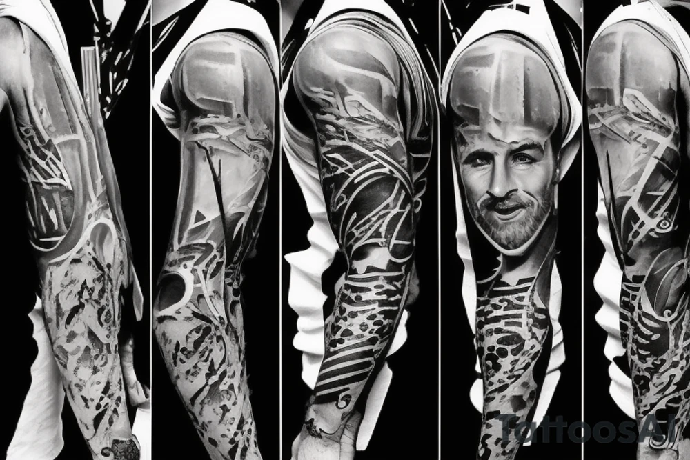 Lionel Messi tattoo idea