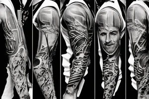 Lionel Messi tattoo idea