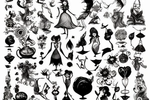 alice in madness tattoo idea