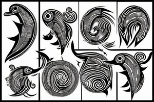 Dolphin tattoo idea