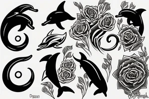 Dolphin tattoo idea