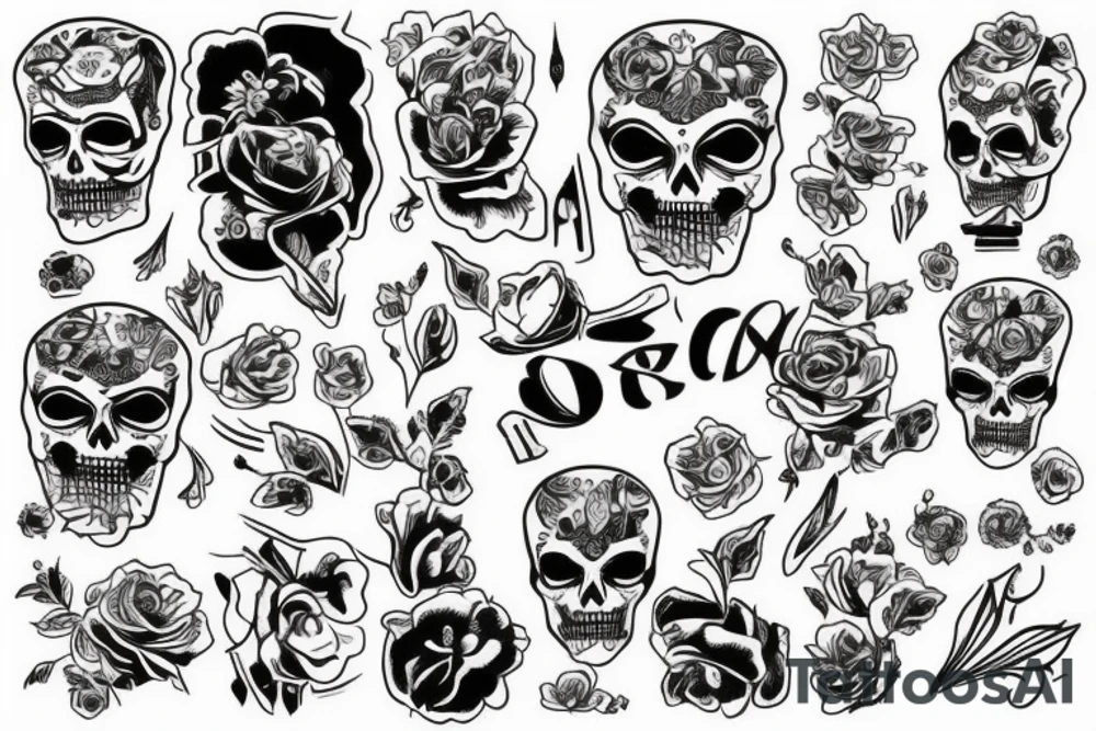 Молнии ударяются об глаз tattoo idea