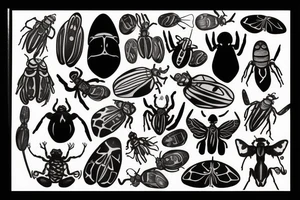 Beatle tattoo idea