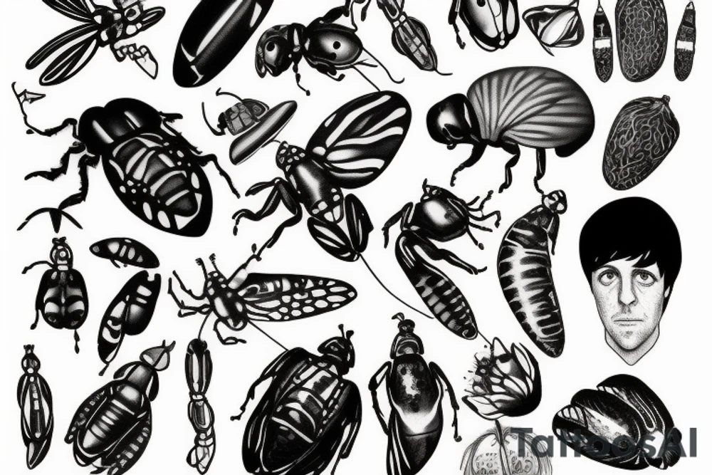 Beatle tattoo idea