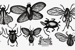 Beatle tattoo idea