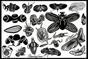 Beatle tattoo idea