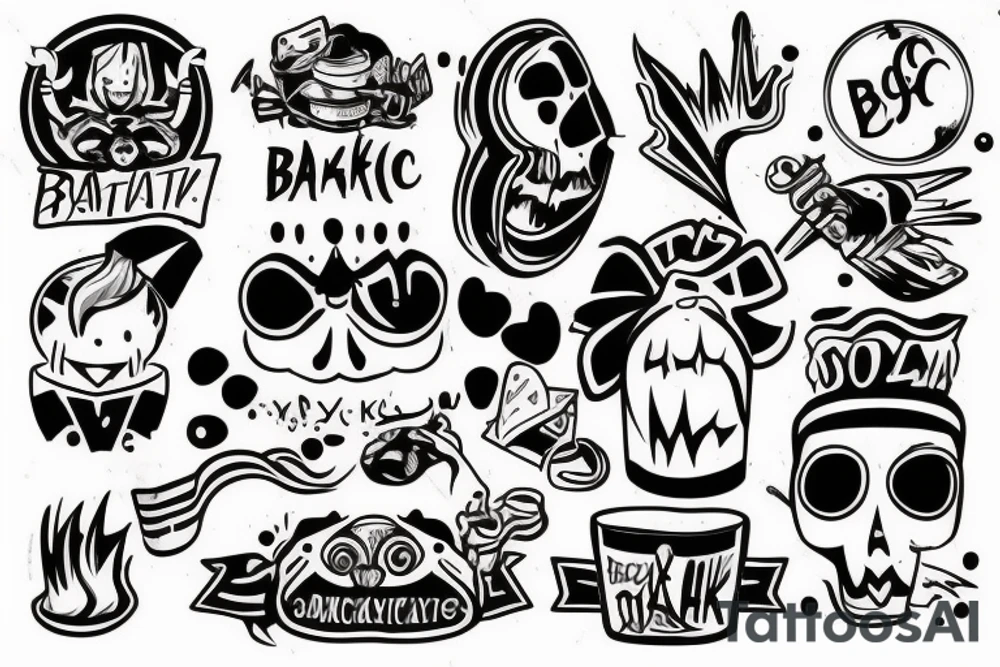 Скрудж Макдак вампир tattoo idea