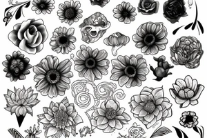 anemone tattoo idea