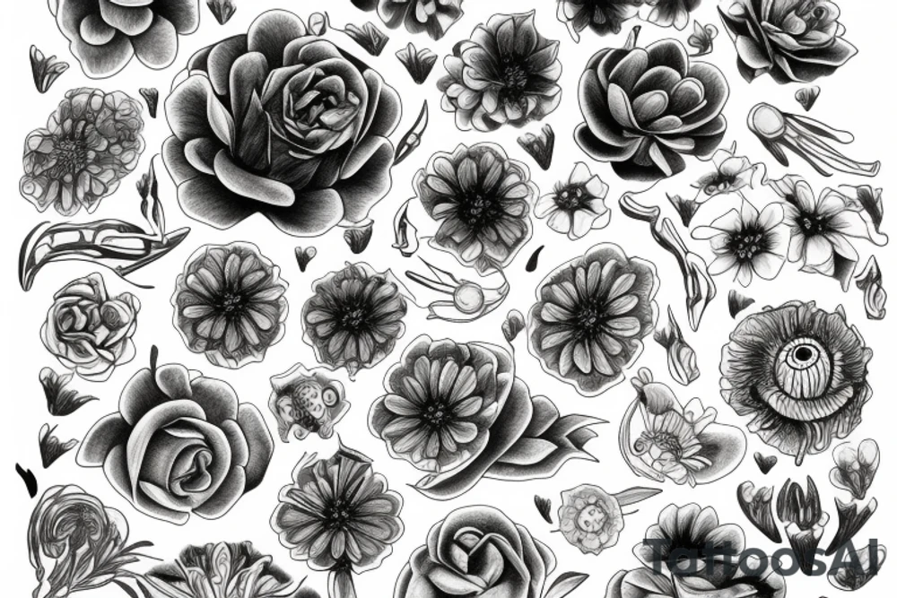anemone tattoo idea