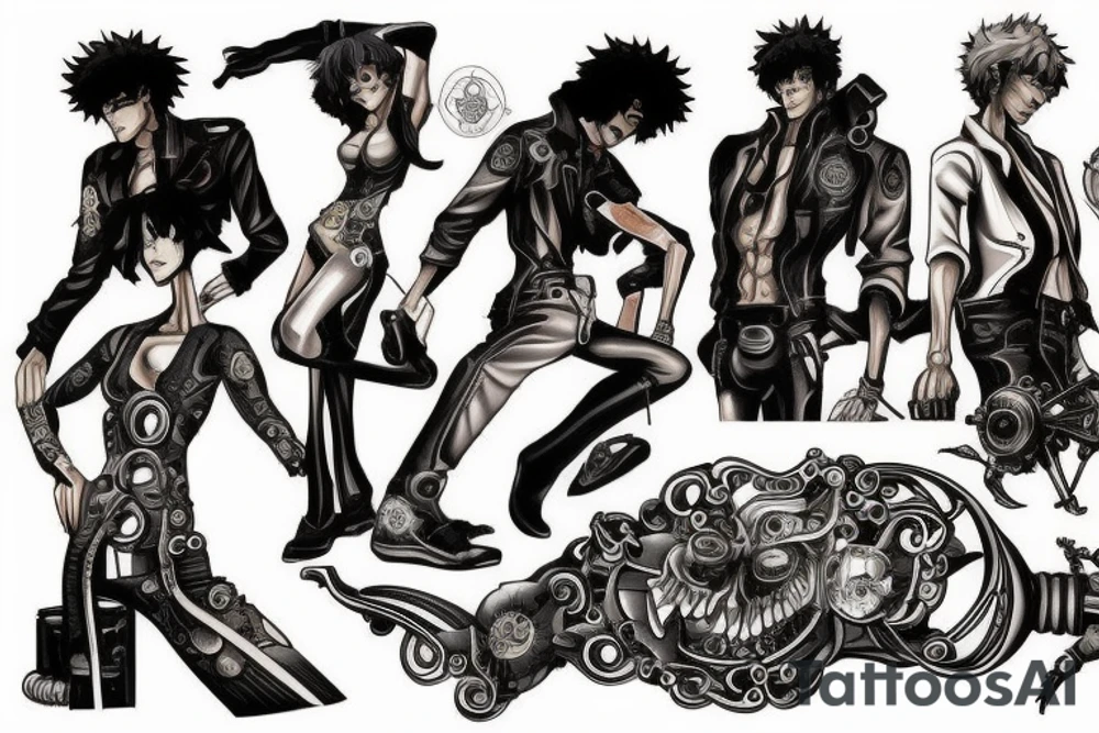 cowboy bebop tattoo idea