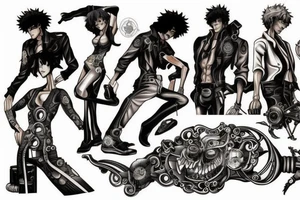 cowboy bebop tattoo idea