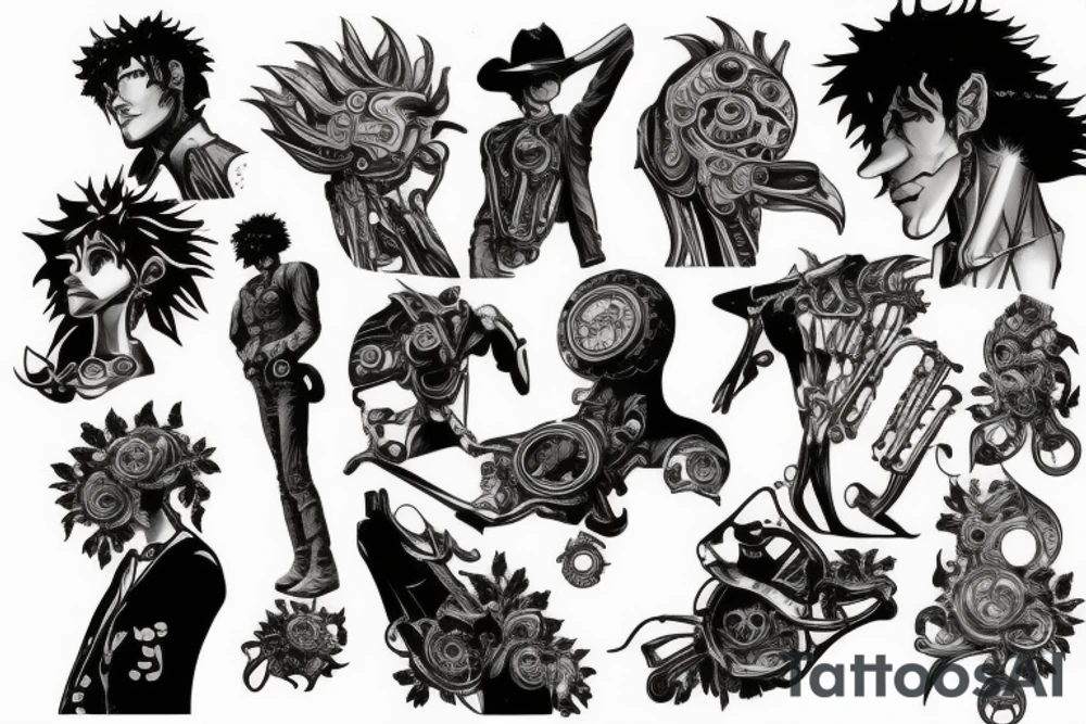cowboy bebop tattoo idea